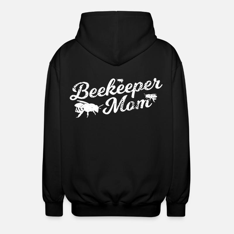 Imker Mama - Unisex Kapuzenjacke - Schwarz