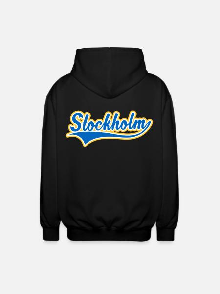 Stockholm Swoosh - Luvjacka unisex - svart