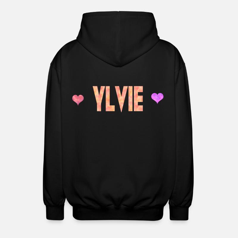 Ylvie - Veste à capuche unisexe - noir