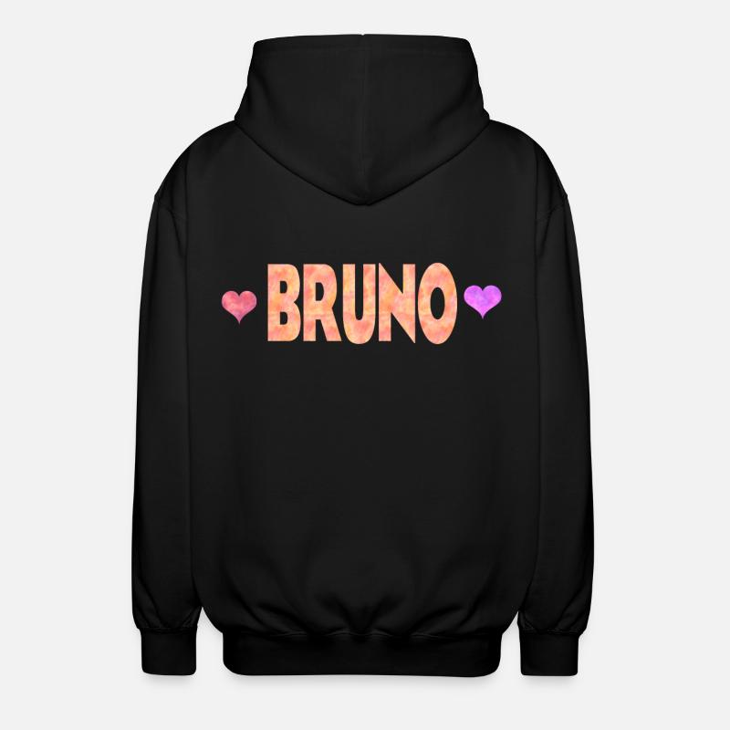 Bruno - Veste à capuche unisexe - noir