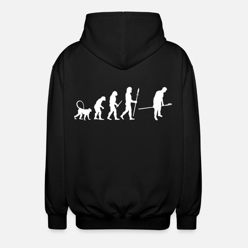 Bäcker Entwicklung - Unisex Kapuzenjacke - Schwarz