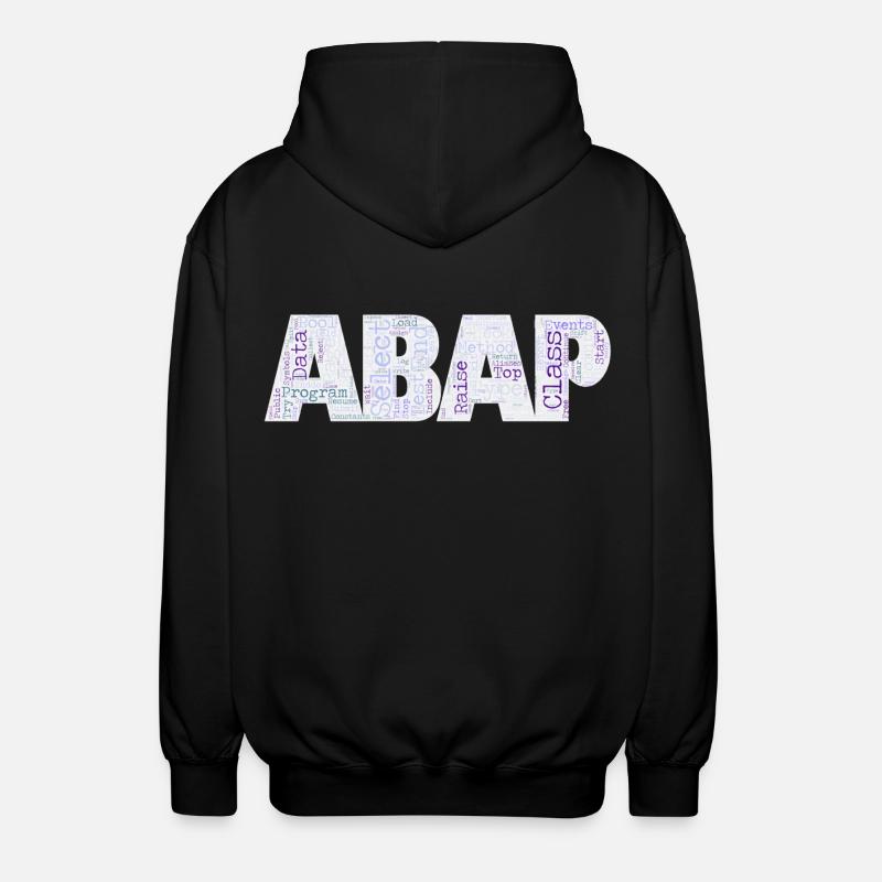 ABAP - Unisex Kapuzenjacke - Schwarz