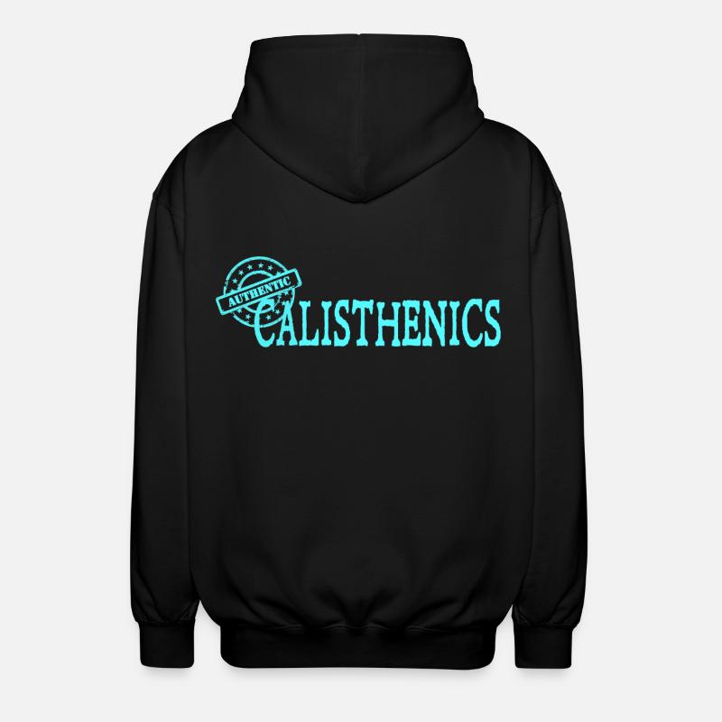 Calisthenics - Unisex Kapuzenjacke - Schwarz