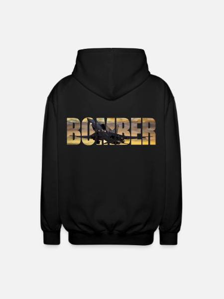 Bomber Tu-22 M3 - Unisex Hooded Jacket - black