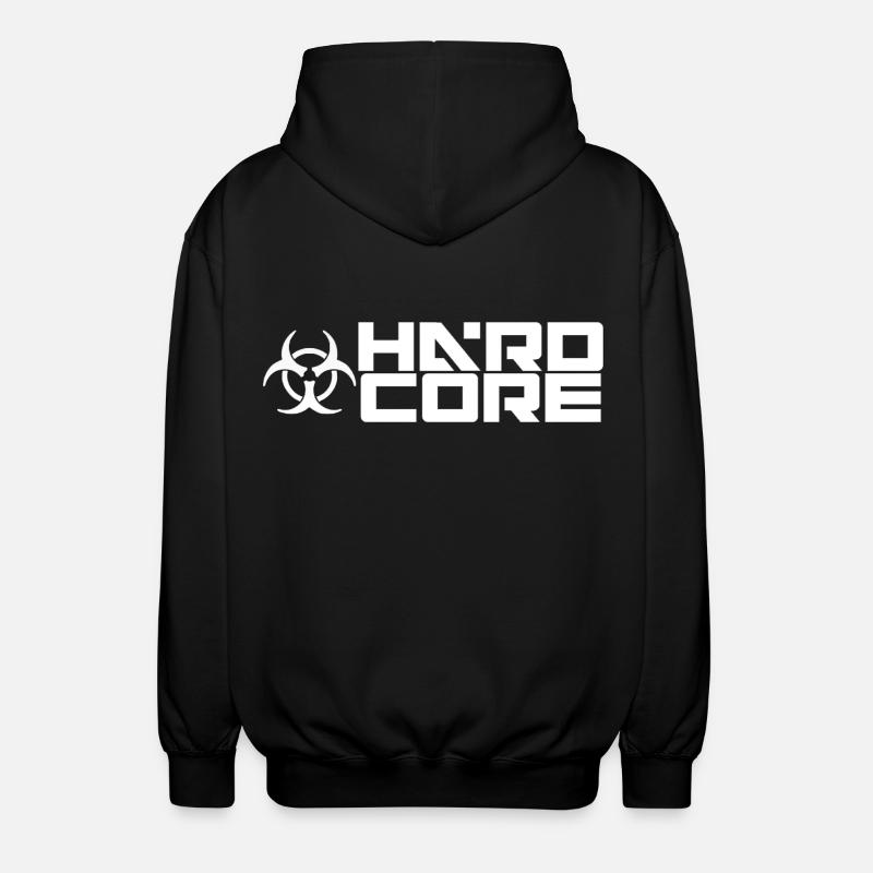 hard-core5 - Unisex Kapuzenjacke - Schwarz