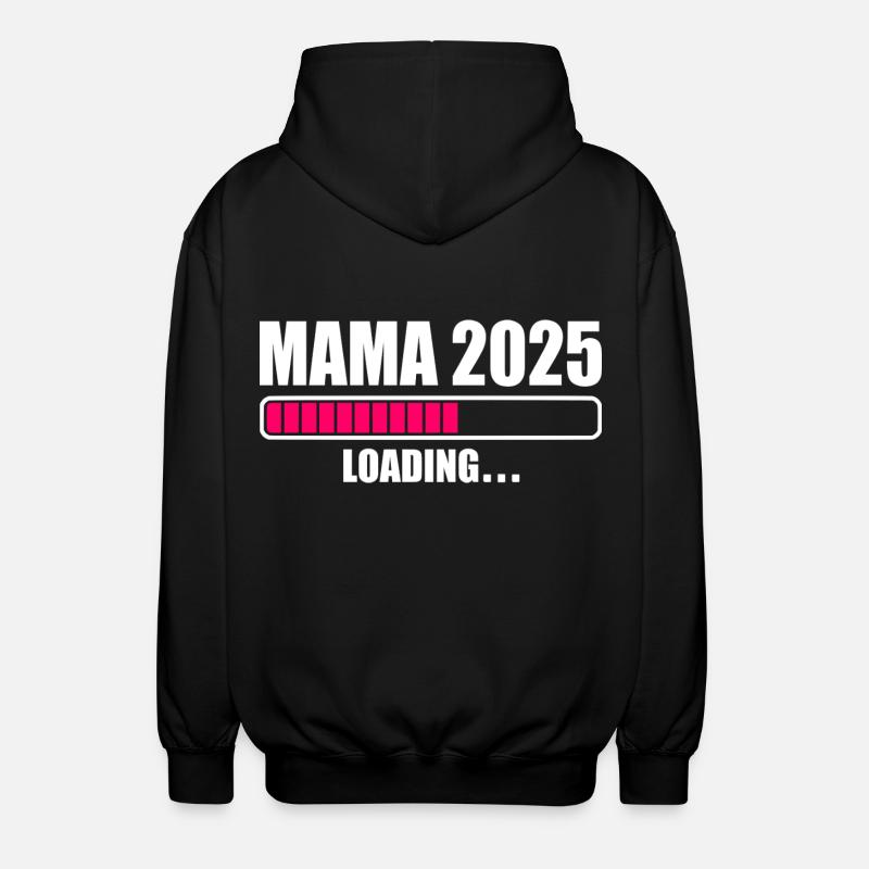 Mama 2025 - Unisex Kapuzenjacke - Schwarz