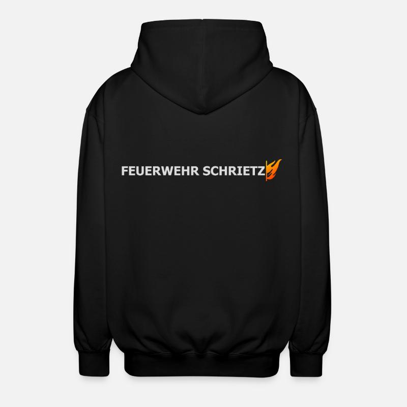 Schrietz - Veste à capuche unisexe - noir