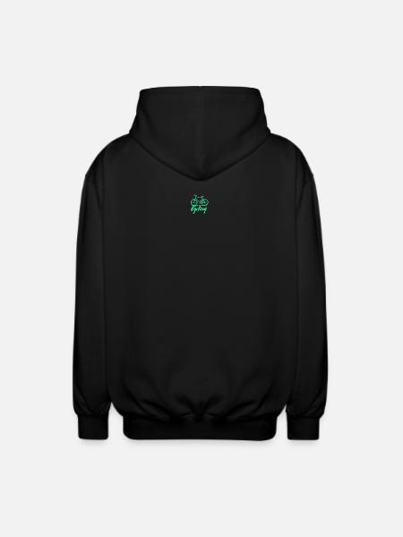 Vélo - Veste à capuche unisexe - noir