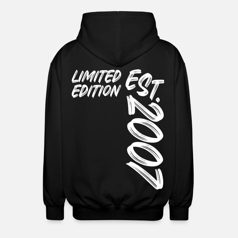 Édition limitée Est. 2007 - Veste à capuche unisexe - noir