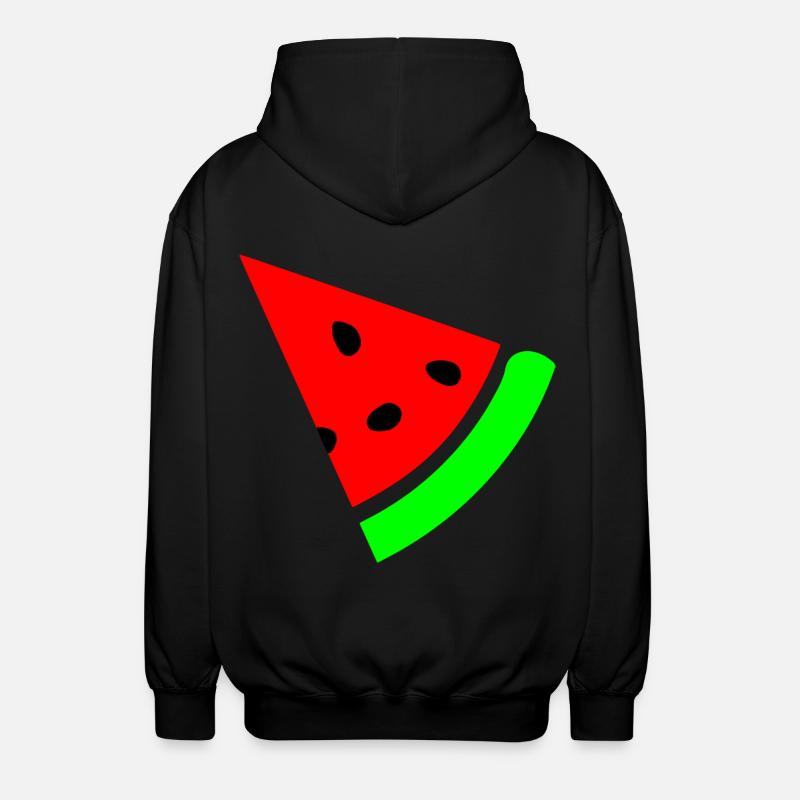 Pastèque - Veste à capuche unisexe - noir