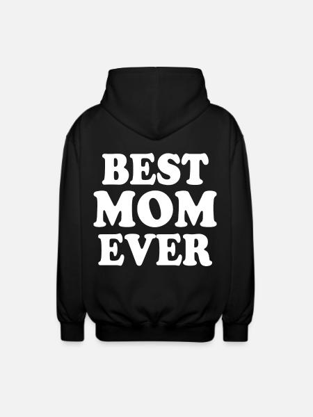 Best mom ever - Luvjacka unisex - svart