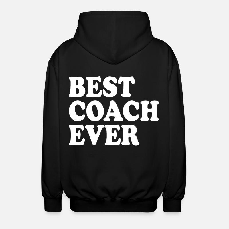 Best coach ever - Veste à capuche unisexe - noir