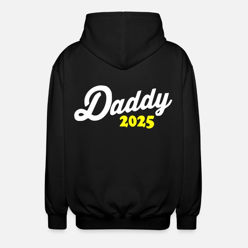 Daddy 2025 - Unisex Hooded Jacket - black