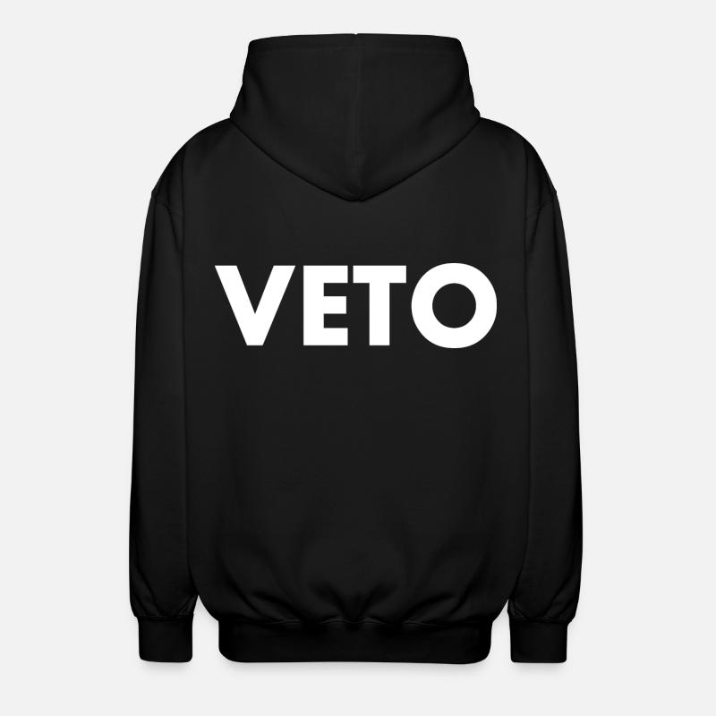 Veto - Unisex Hooded Jacket - black