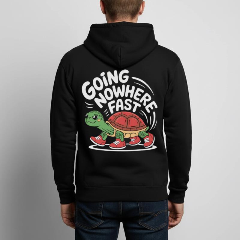 Turtle pace in style Unisex Hooded Jacket