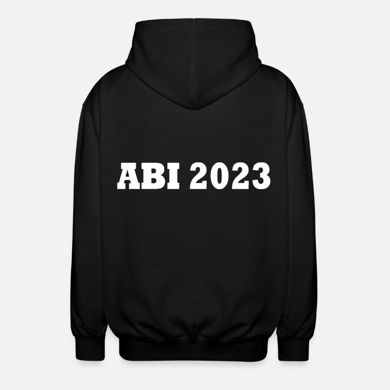 Abi 2023 - Unisex Kapuzenjacke - Schwarz