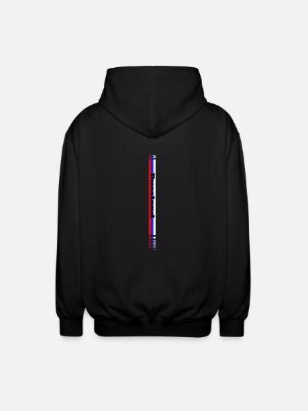 Russland Trikot - Unisex Kapuzenjacke - Schwarz