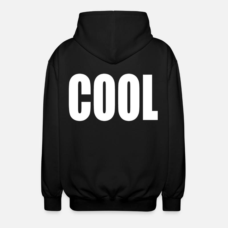 Cool - Unisex Hooded Jacket - black
