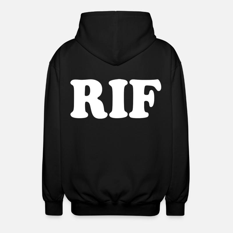 Rif - Unisex Kapuzenjacke - Schwarz
