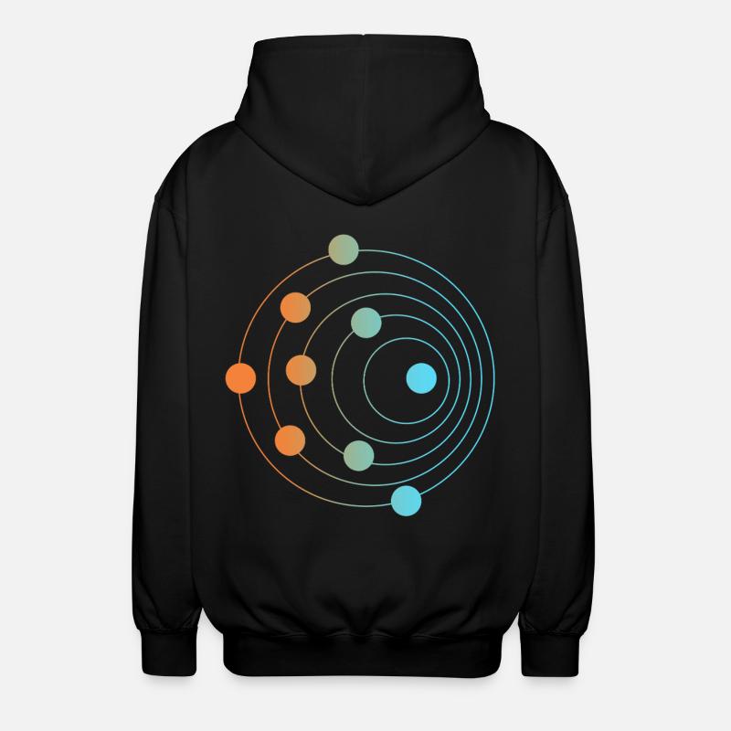 Doppler-Effekt - Unisex Kapuzenjacke - Schwarz