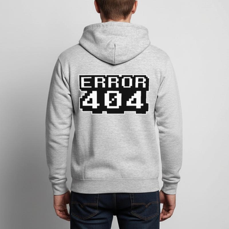 Computer programmierer Internet - Fehler 404 Unisex Kapuzenjacke