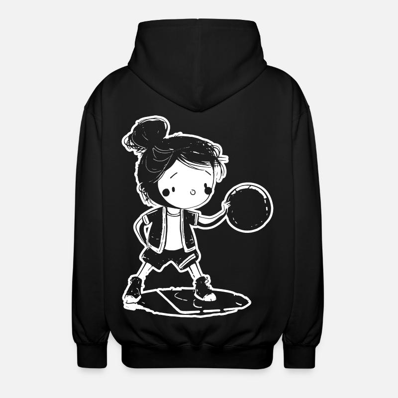 Petit basketteur - Veste à capuche unisexe - noir