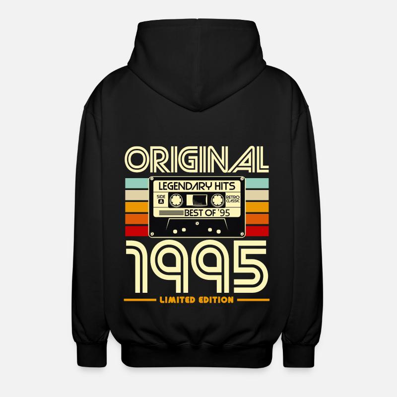 Original 1995 Retro Cassette - Veste à capuche unisexe - noir