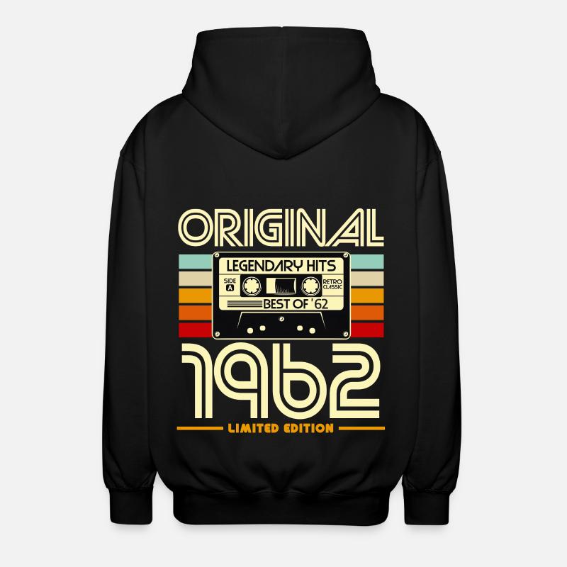 Original 1962 Edition Limitée - Veste à capuche unisexe - noir