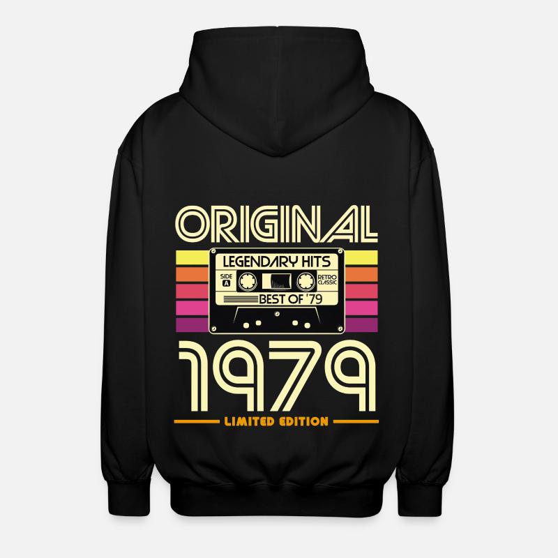 Original 1979 Cassette Retro - Veste à capuche unisexe - noir