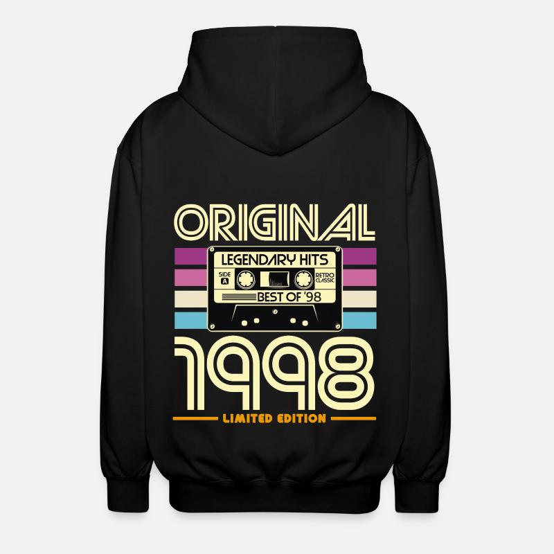 Original 1998 Limited Edition Cassette - Veste à capuche unisexe - noir