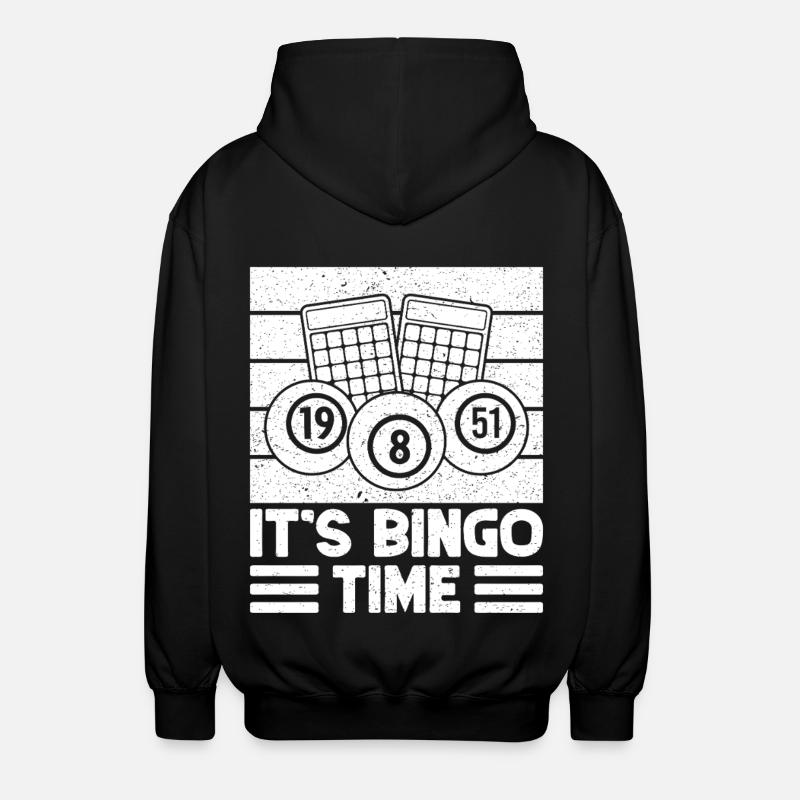 Bingo Player Time Bingo - Unisex Hooded Jacket - black