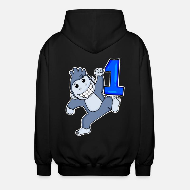 Numéro 1 Numéro Un - Veste à capuche unisexe - noir