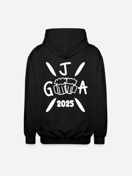 Jga 2025 - Unisex Kapuzenjacke - Schwarz