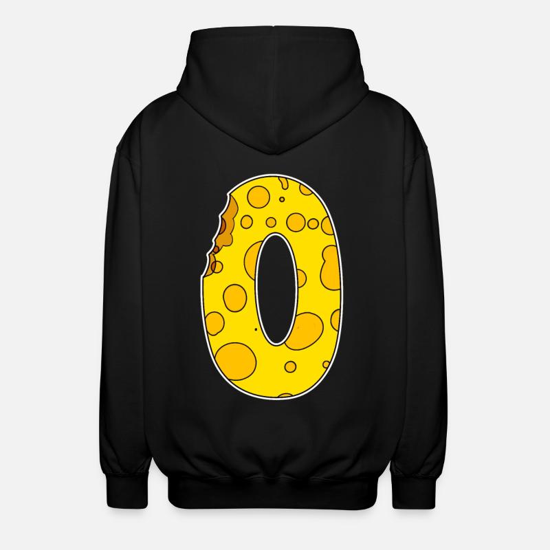 Numéro 0 - Zéro - Veste à capuche unisexe - noir