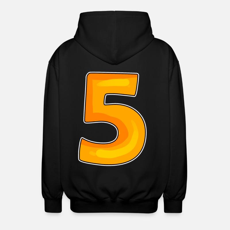 Numéro 5 Numéro - Veste à capuche unisexe - noir