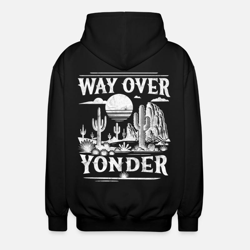 Là-bas - Veste à capuche unisexe - noir