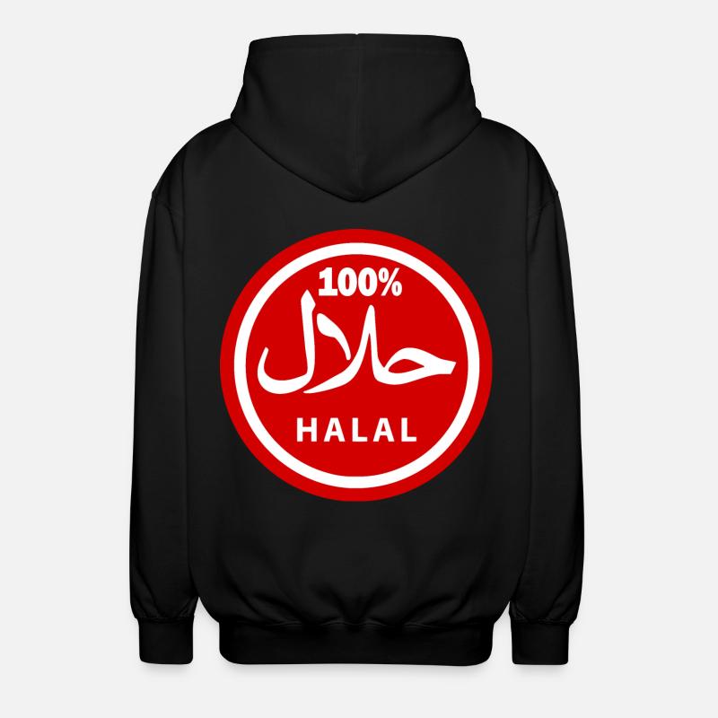 Halal - Unisex-hupparitakki - musta