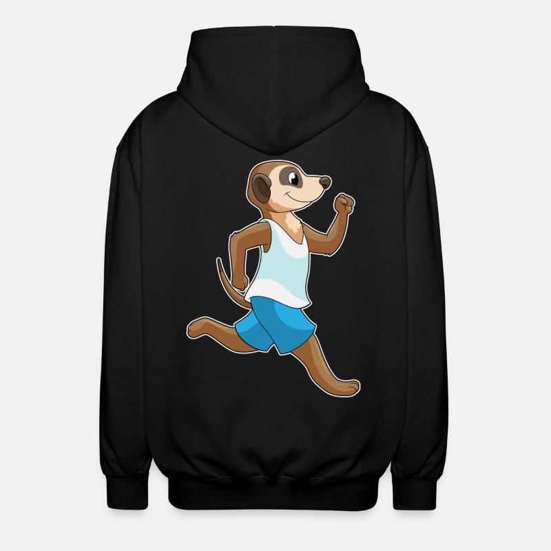 Suricates jogging Sports - Veste à capuche unisexe - noir