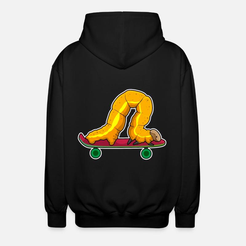 Caterpillar Skater Skateboard - Veste à capuche unisexe - noir