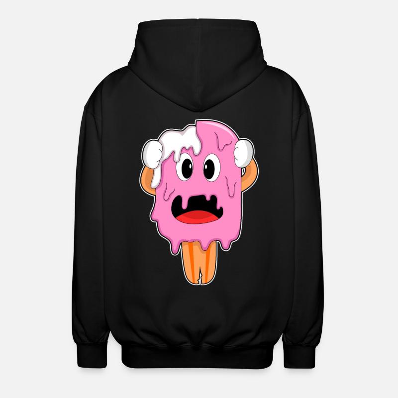 Popsicles Halloween - Veste à capuche unisexe - noir