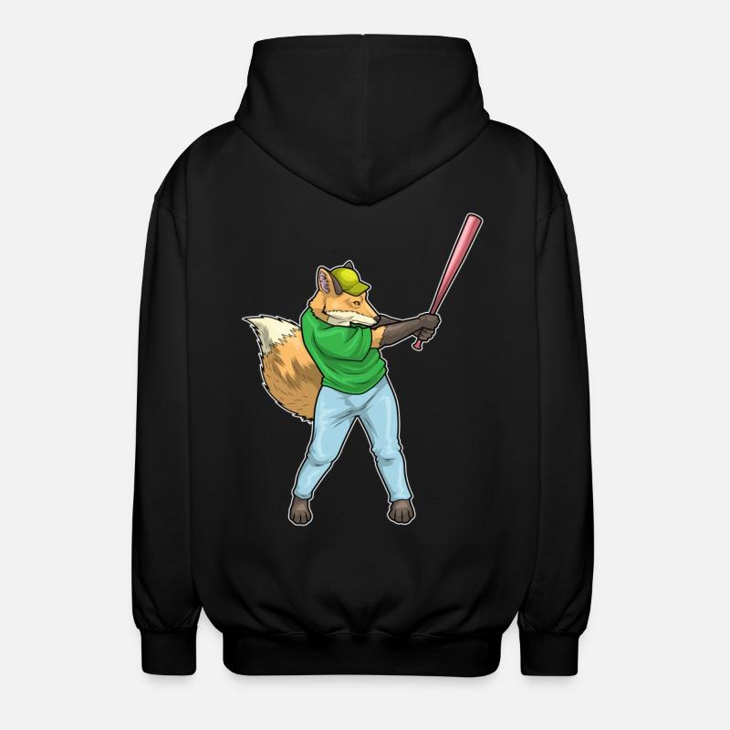 Batte de baseball Fox - Veste à capuche unisexe - noir