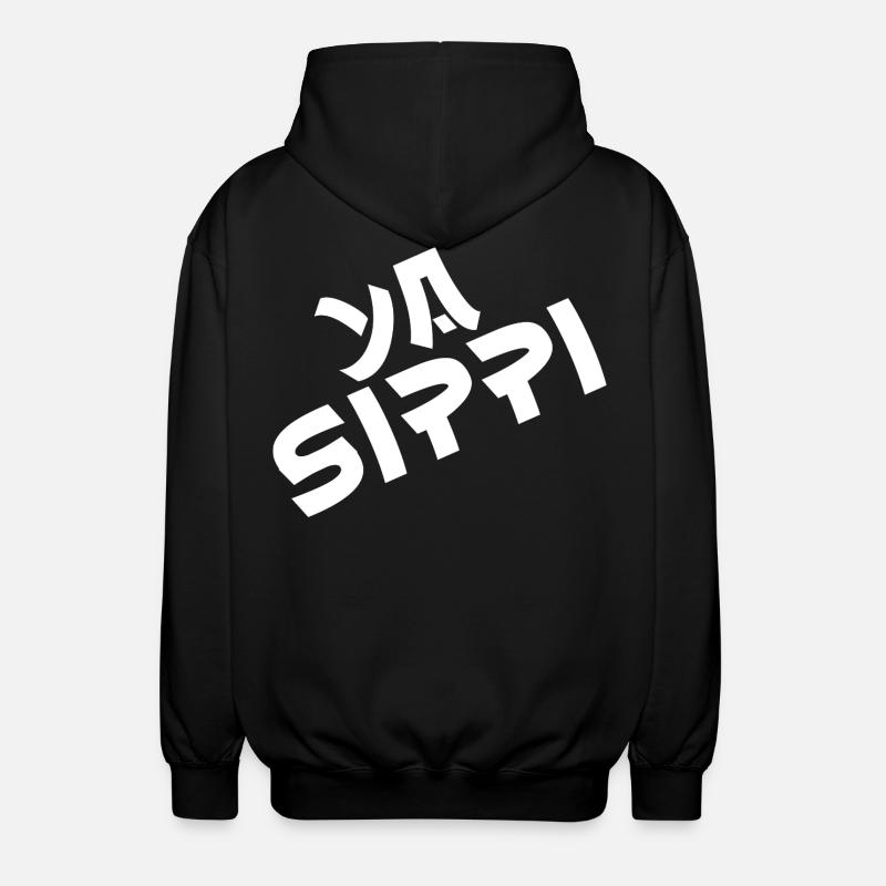Ya Sippi - Unisex Kapuzenjacke - Schwarz