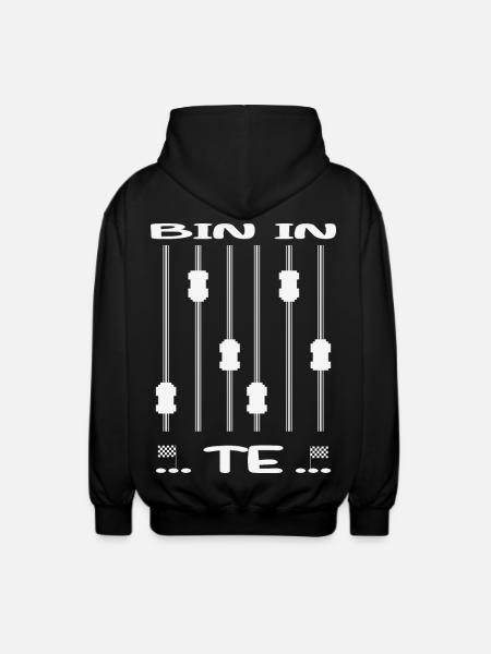 Rentner - Unisex Kapuzenjacke - Schwarz