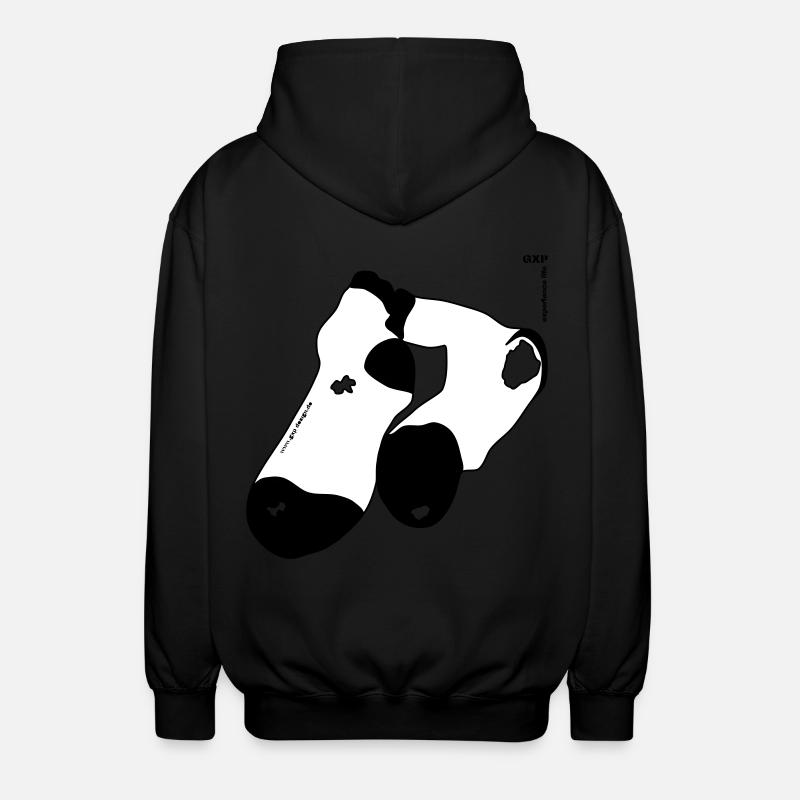 gxp old sock - old sock - Unisex Hooded Jacket - black