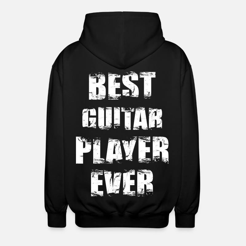 Bester Gitarrist aller Zeiten - Unisex Kapuzenjacke - Schwarz