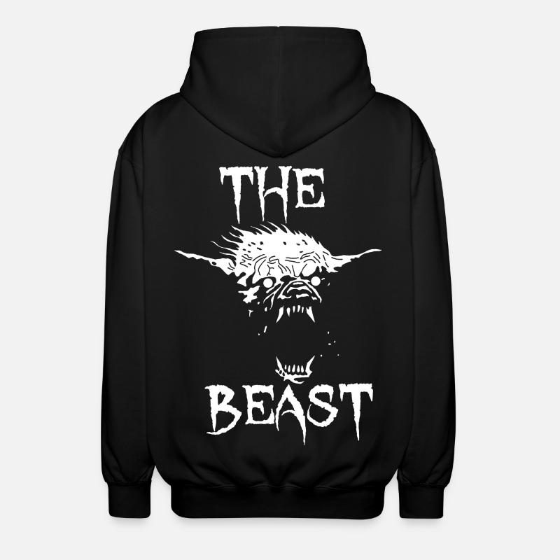 Das Biest - Unisex Kapuzenjacke - Schwarz