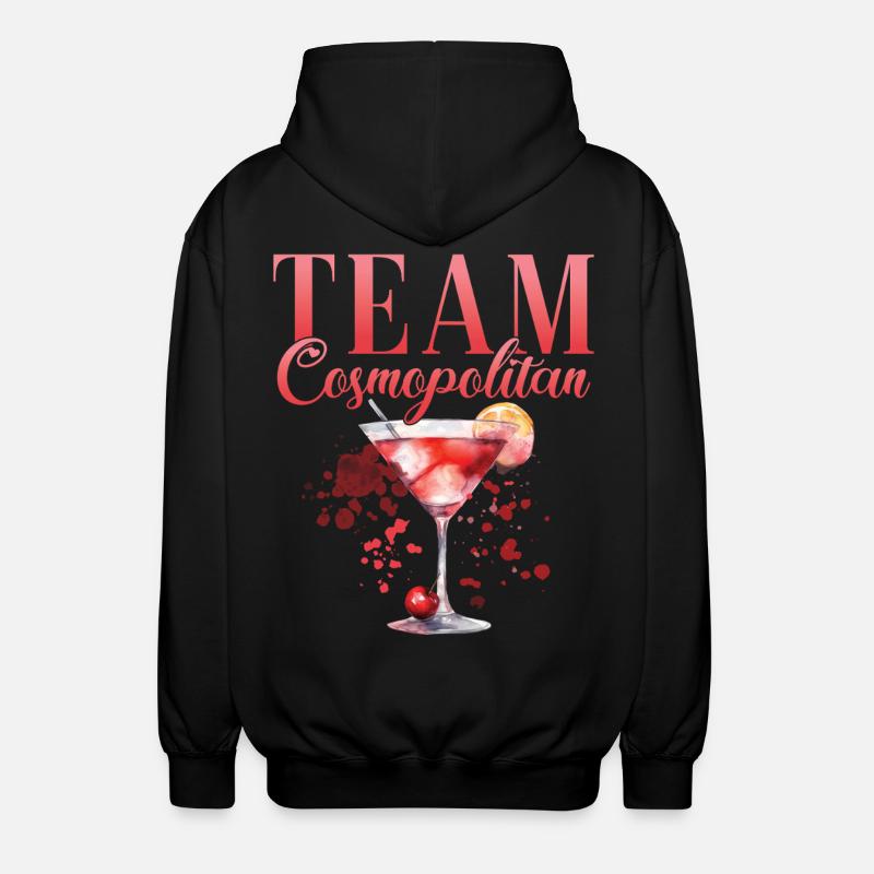 Cocktail Bartender Team Cosmopolitan - Veste à capuche unisexe - noir