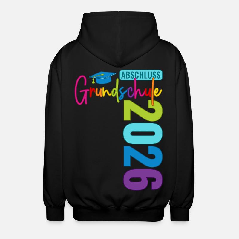 Grundschule Abschluss 2026 - Unisex Kapuzenjacke - Schwarz