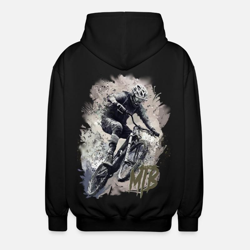 VTT - Veste à capuche unisexe - noir