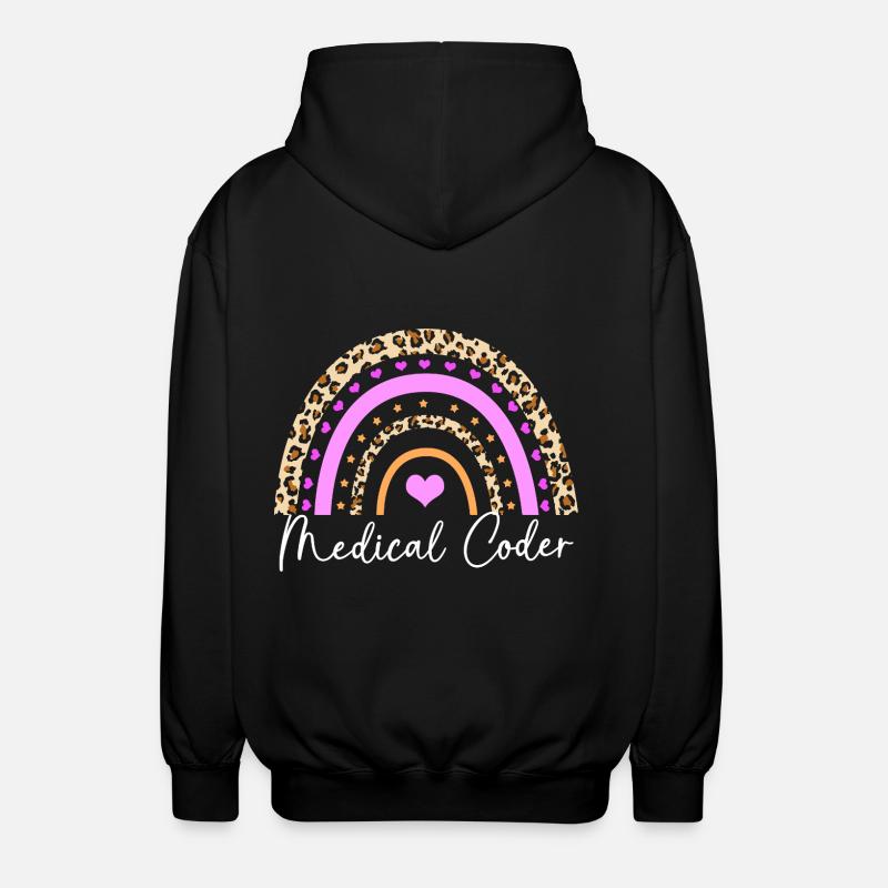 Medizin Coder - Unisex Kapuzenjacke - Schwarz